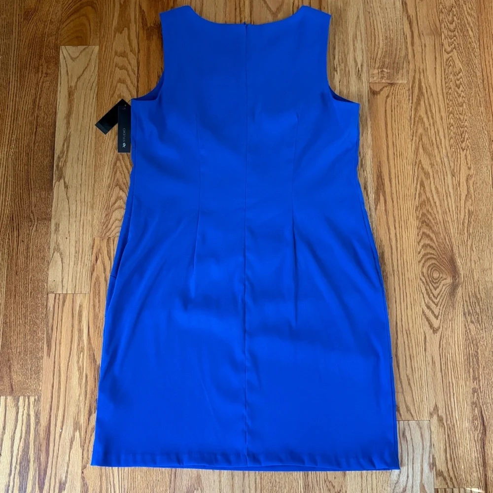 NWT AB Studio Vibrant Royal Blue Dress. Size:16 - Picture 8 of 8